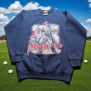Vintage Mark McGuire 1991 Pro Player Youth Large Adult Small Sweatshirt